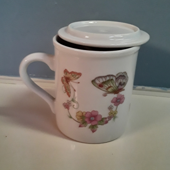 Mug with lid Tuscany collection - Picture 3 of 6